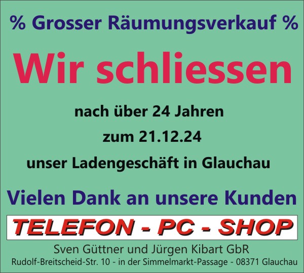 Zeitungsanzeige
